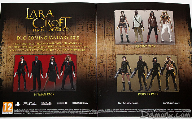 [Unboxing] Lara Croft And The Temple of Osiris – Gold Edition sur PS4