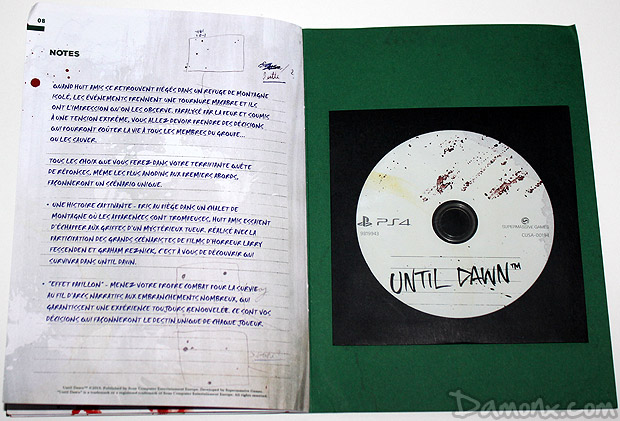 [Unboxing] Press Kit de Until Dawn sur PS4