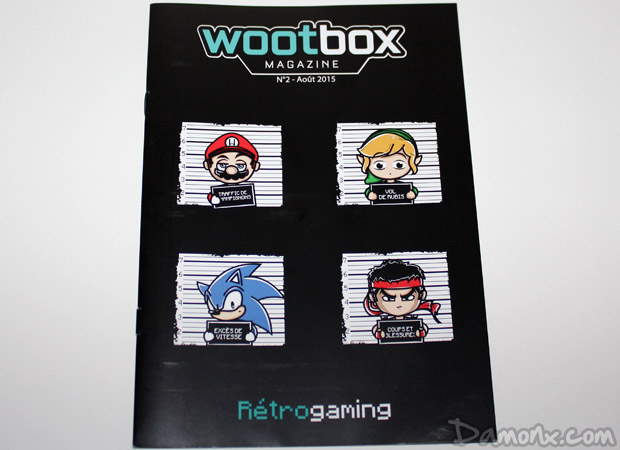 Unboxing Wootbox #3 retrogaming