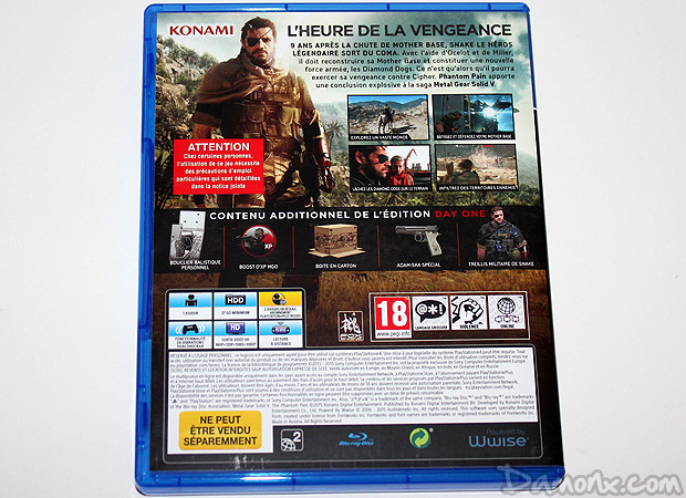 [Unboxing] Console PS4 Metal Gear Solid V Limited Edition