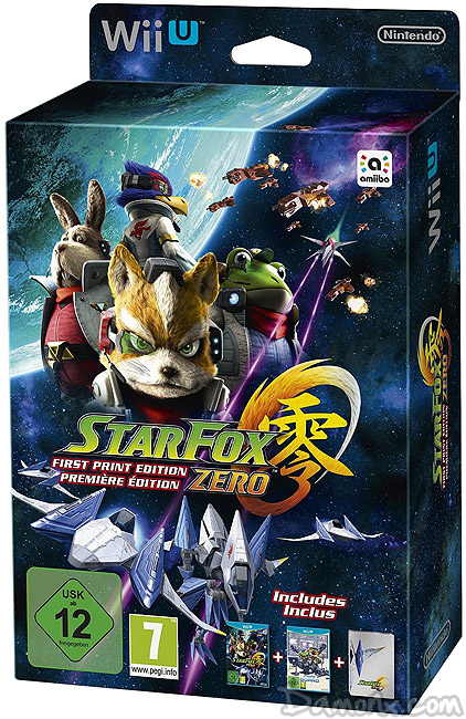 [Pré-co] Star Fox Zero : Edition Limitée "First Print" sur Wii U