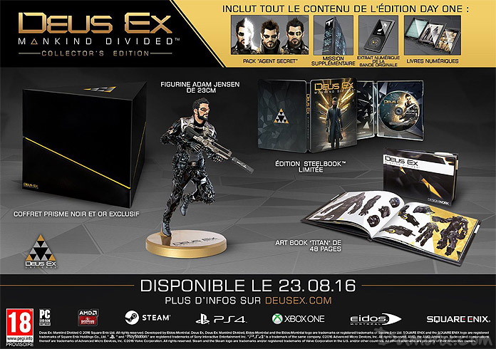 Deus Ex : Mankind Divided - Edition collector