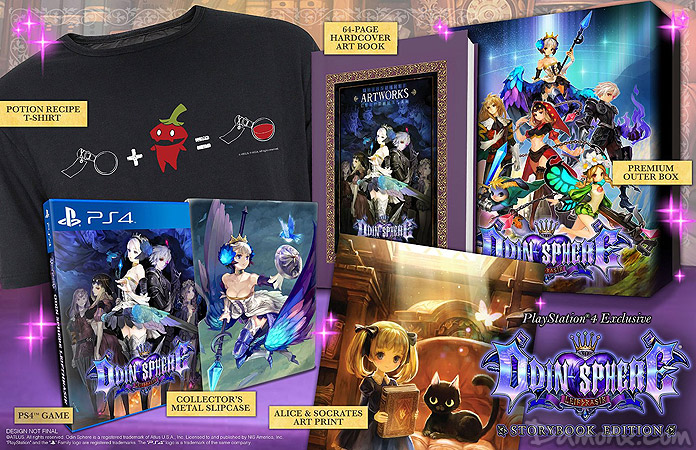 Odin Sphere Leifthrasir - Edition Collector Storybook sur PS4