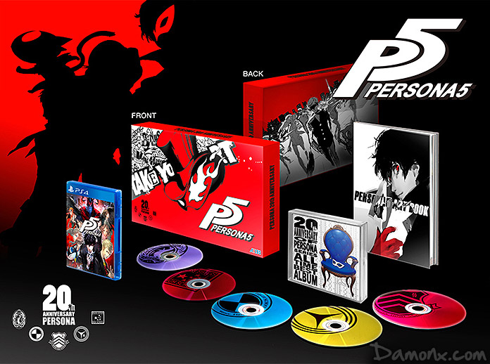 Persona 5 : Collector "20th Anniversary Edition" (PS4 et PS3)
