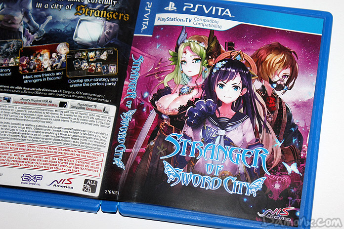 [Unboxing] Stranger Of Sword City Limited Edition sur PS Vita