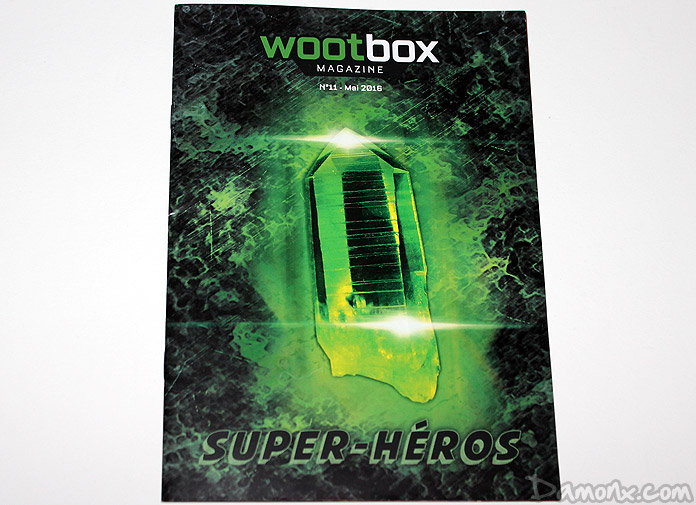 [Unboxing] Wootbox #12 Mai 2016 : Super Héros