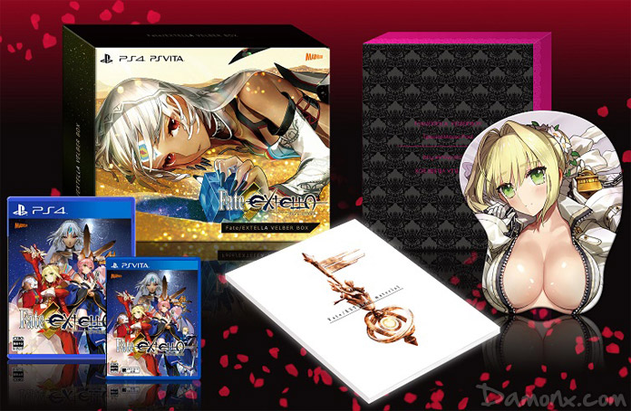 [Collector] Fate/EXTELLA Limited Edition - Regalia Box / Velvet Box sur PS4 et PS Vita