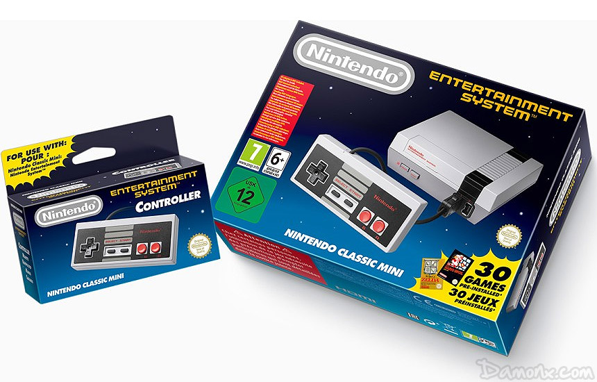 Nintendo Annonce la Nintendo Classic Mini : NES !
