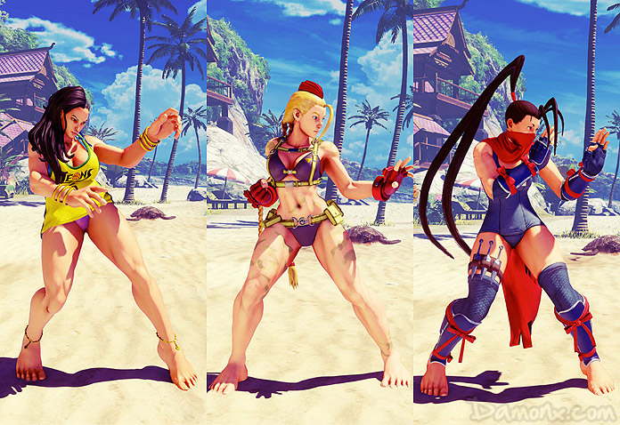 Street Fighter V summer costume