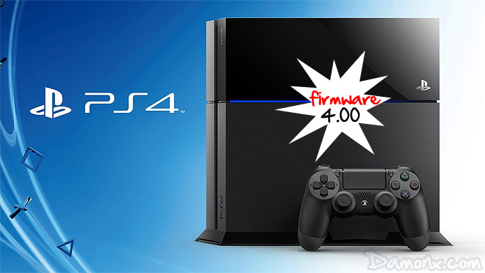 PS4 – Mise à Jour Firmware 4.00