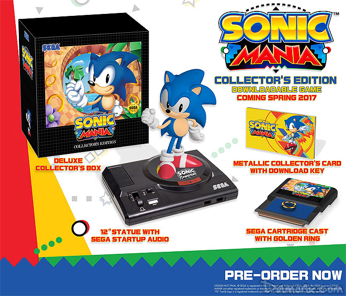 [Collector] Sonic Mania Collector’s Edition (PS4, Xbox One et PC )