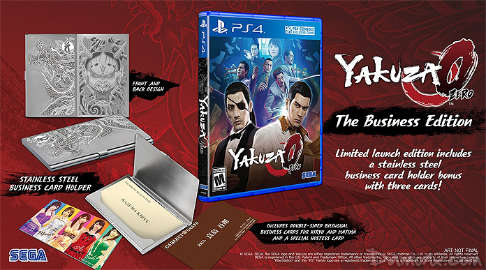 [Collector] Yakuza 0 : The Business Edition sur PS4