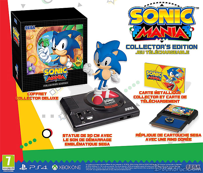 [Pré-co] Sonic Mania Edition Collector sur PS4
