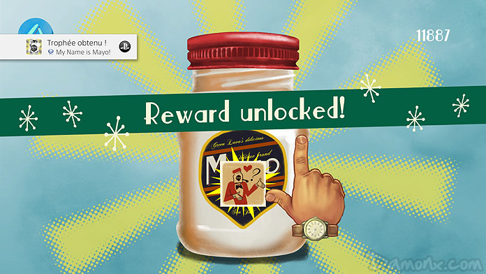 230e Trophée Platine : My Name is Mayo sur PS4