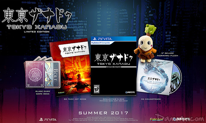 Tokyo Xanadu (PS Vita) et Tokyo Xanadu eX+ (PS4) Limited Edition