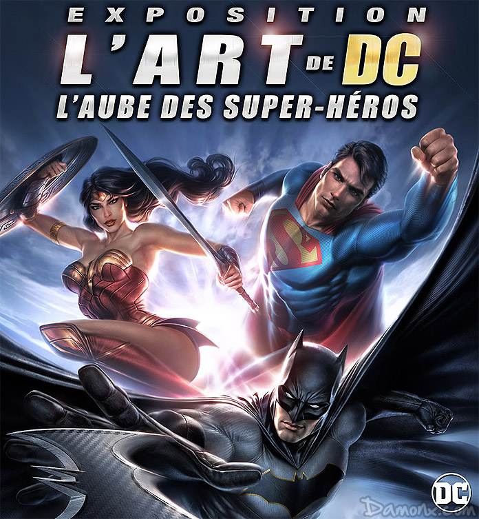 [Evénement] Exposition L'Art de DC : L'Aube des Super-Héros